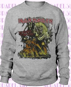 Iron Maiden Number of the Beast Mens Heather