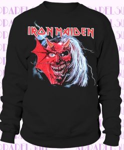 Iron Maiden Purgatory Ed Flames Black