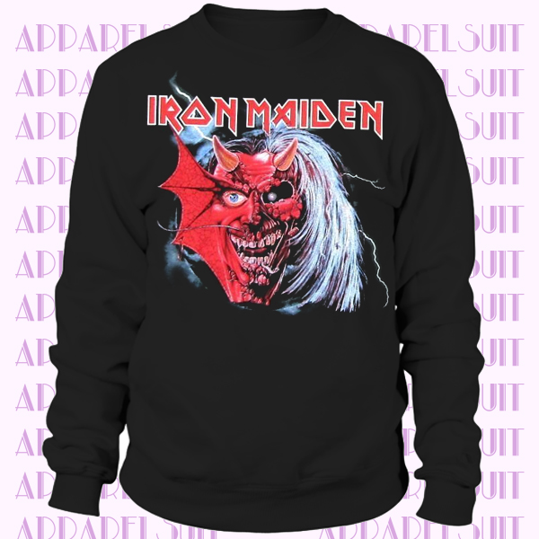 Iron Maiden Purgatory Ed Flames Black