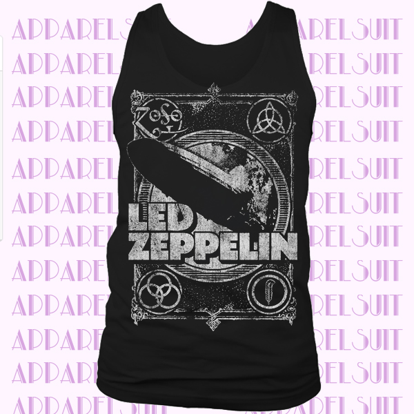 Led Zeppelin Metal Rock Merch LZ1