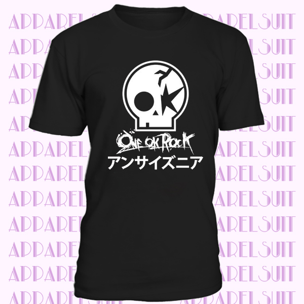 One Ok Rock Japan Rock Band Logo shirt black