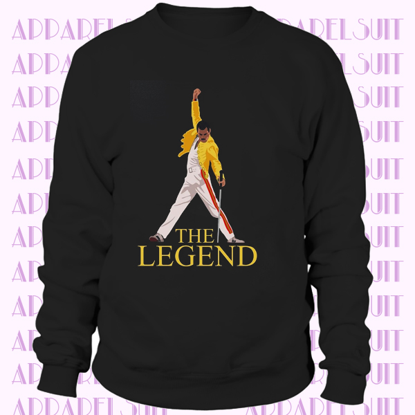 Queen Freddie Mercury Shirt Bohemian Rhapsody Tee The Legend Mercury