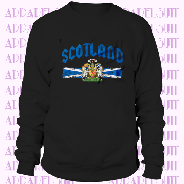 Scotland Sweatshirt Mens tee shirt Scottish Roots