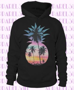 Summer Beach Pineapple Mens Graphic