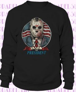 Top Jason For President American Flag