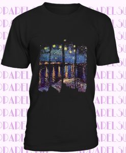 Van Gogh Starry Night, Gogh Starry Sky, Art Teacher Gift T-shirt