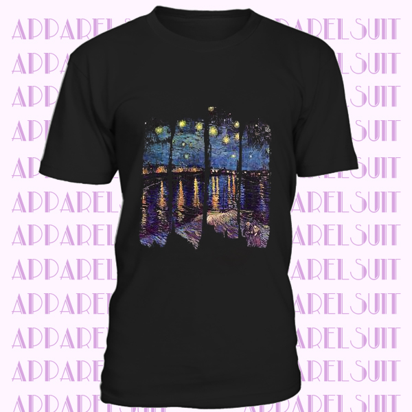 Van Gogh Starry Night, Gogh Starry Sky, Art Teacher Gift T-shirt