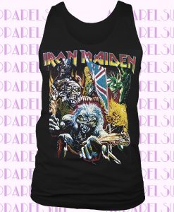 Vintage Iron Maiden Metal Double Side Tee Single Stitch 90s Concert Tour