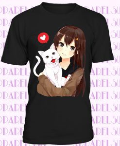 Adorable Anime Girl T Shirt Nekomimi