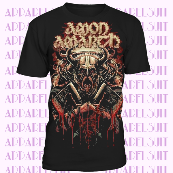 Amon Amarth Fight Official Tee T-Shirt Mens