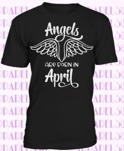 Angels are born in April angelwings feathers