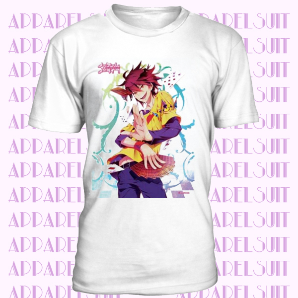 Anime No Game No Life T shirt Sora Shiro