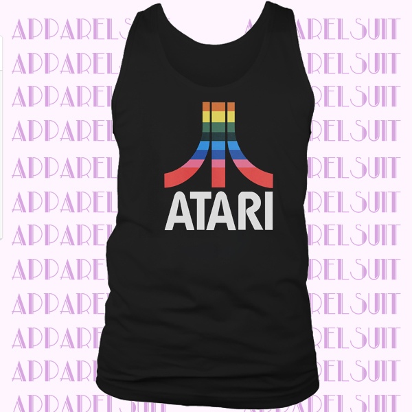 Atari Retro Gaming Computer System Unisex Black Gildan