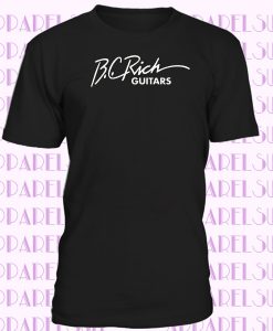 BC RICH GUITARS LOGO Black