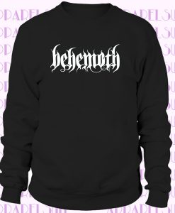 Behemoth Logo 2 Black Men Shirt Rock Band Music