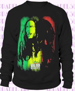 Bob Marley Concert Adult Medium Black Reggae Music Rasta Jamaican