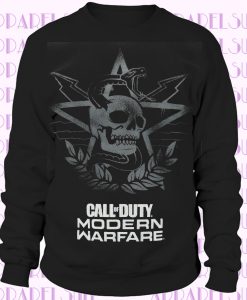 Call of Duty Modern Warfare originale nera Logo MW