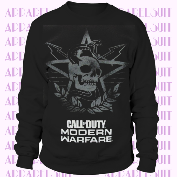 Call of Duty Modern Warfare originale nera Logo MW