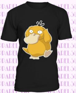 Cartoon Pokemon Psyduck Cotton Blend