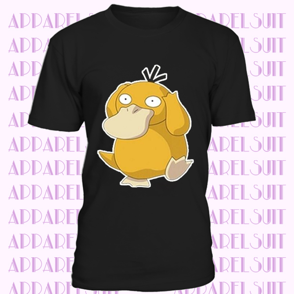 Cartoon Pokemon Psyduck Cotton Blend