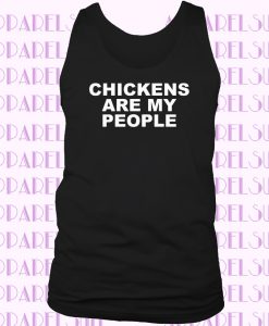 Chickens Are My People Funny Chicken Farmer Short Sleeve