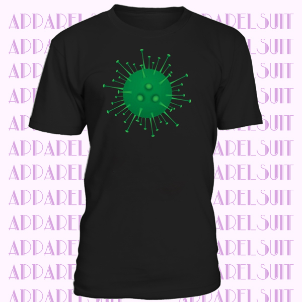 Cool Bacteria Virus Logo