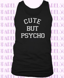 Cute psycho Letters Print