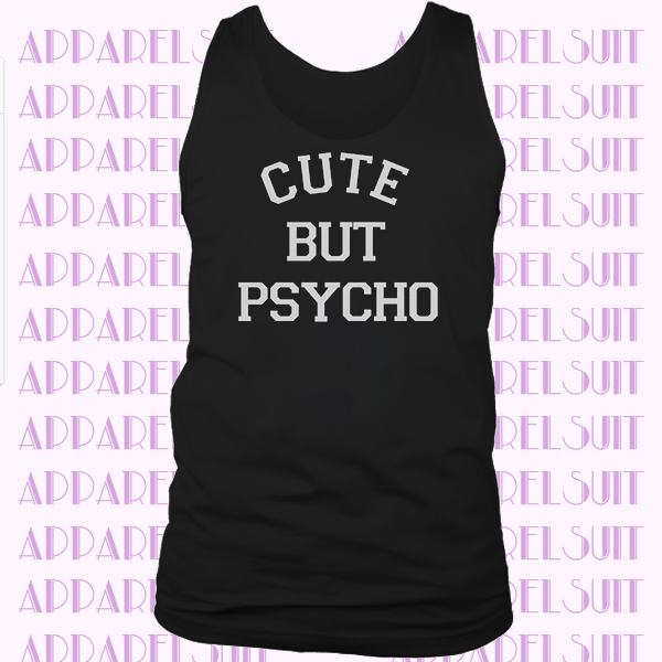 Cute psycho Letters Print