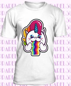 Dabbing Unicorn Fashion Cartoon Summer