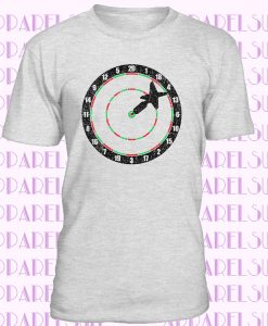 Darts Bullseye T-Shirt Player Game Sport Sports Coach Trainer Dart Arrow Arrows