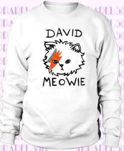 David Meowie Funny David Bowie