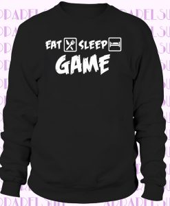 Eat Sleep Game Funny Gamers gaming xbox ps Gift Present