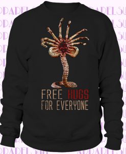 FREE HUGS FOR EVERYONE Girls Facehugger Prometheus Fun Alien