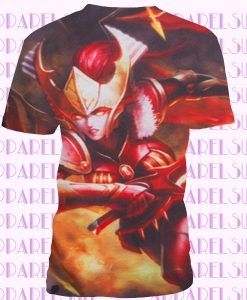 FULL PRINT Legion Commander Defense of the Ancients Multiplayer Game Tee for DOTA 2