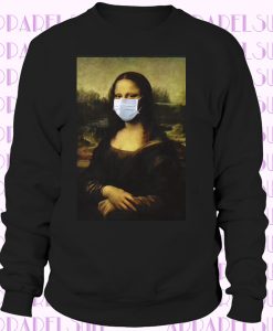 Flu virus masked Mona Lisa Funny