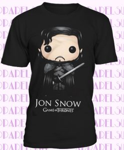 Game of Thrones Jon Snow Bling Art Cartoon John Licensed