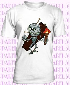 Homeless Mummy Cartoon Crew Neck Casual