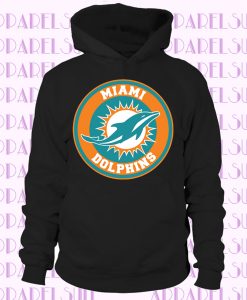 Miami Dolphins Throwback Historic Retro Black