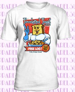 POWDERED TOAST Girls T-Shirt Ren TV Series & Stimpy