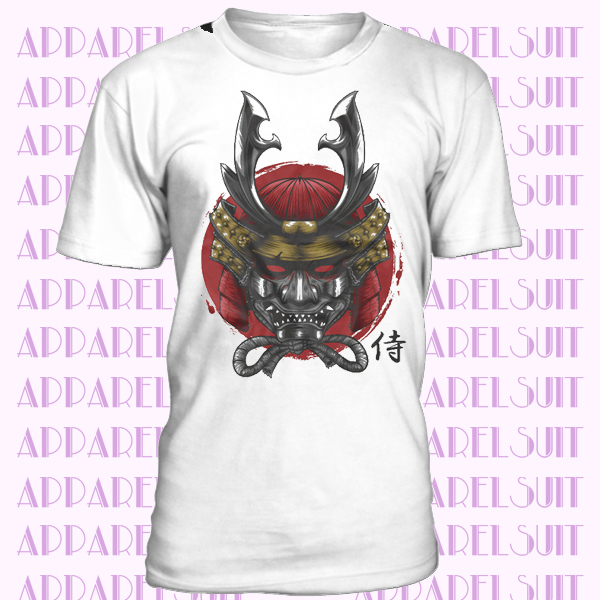 Samurai head NEW t-shirt sport fight Samurai head