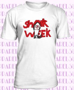 Shark Week Cartoon Design Mens Boys Casual