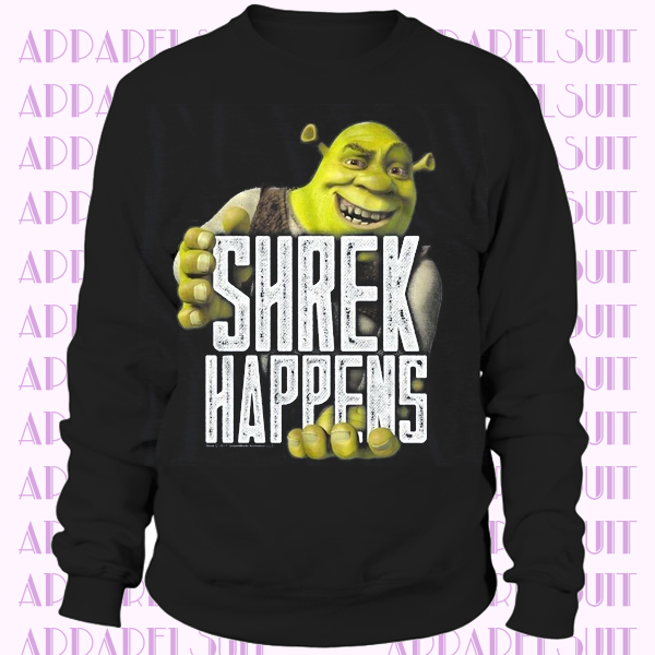 Shrek Happens Ogre Cartoon Monster Movie Mike Myers Dreamworks Top