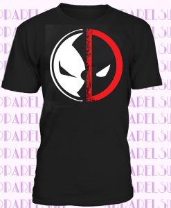 Spawn Vs Deadpool T-Shirt Crossover Logo Gym