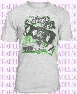 THE DAMNED 80S SMASH IT UP SHIRT PUNK ROCK tour dead boys black flag GILDAN