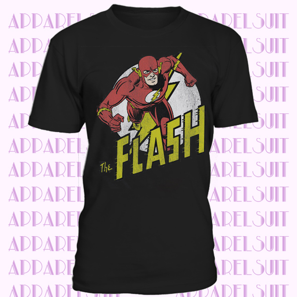 The Flash Run Logo DC Comics Superhero