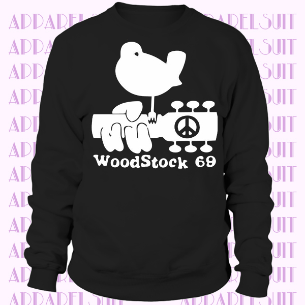 Woodstock Mens gift Present peace and music festival