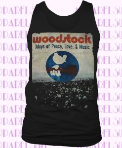 Woodstock Shirt 1969 3 Days of Peace Love & Music Art Fair Grateful Dead