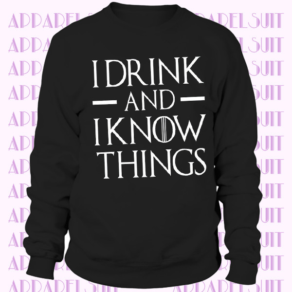 i drink and i know things Mens game