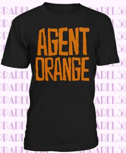 Agent Orange Shirt American Punk Rock Band Black Agent Orange