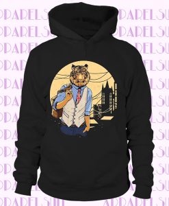 Birthday Gift Idea Causal Hipster Tiger United Kingdom City